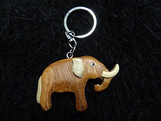 Schlüsselanhänger Mammut