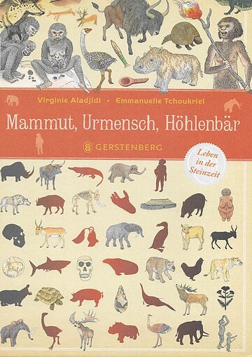 Mammut, Urmensch, Höhlenbär Buchtitel für Museumsladen