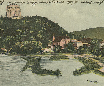 Postkarten-Ansicht von Oberkelheim