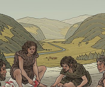 Neandertaler in der Sesselfelsgrotte Neandertaler - Jäger und Sammler der letzten Eiszeit im Altmühltal